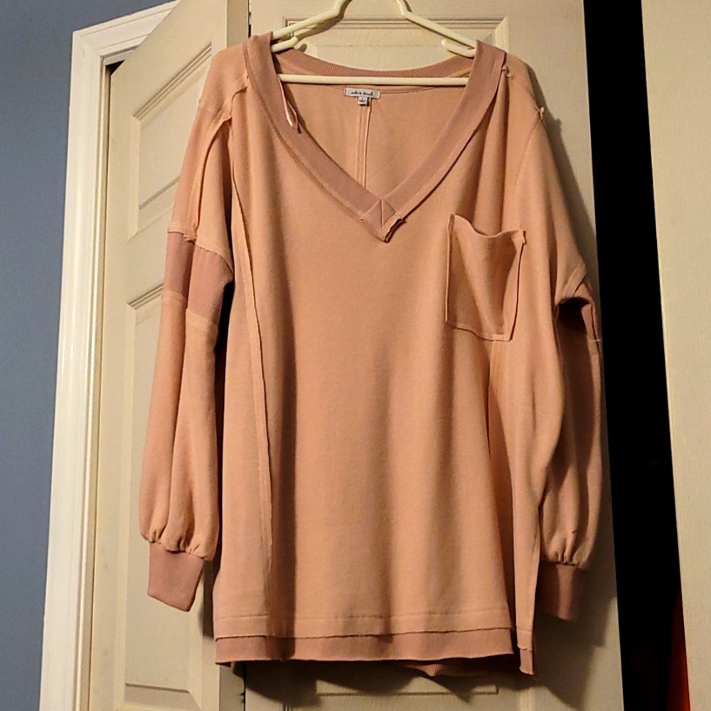White Birch, large (fits like xl), Brand new, pale pink
